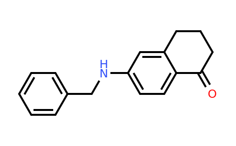 CAS 928623-38-5 | 6-(Benzylamino)-3,4-dihydronaphthalen-1(2H)-one