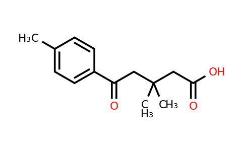 CAS 92864-26-1 | 3,3-dimethyl-5-(4-methylphenyl)-5-oxopentanoic acid