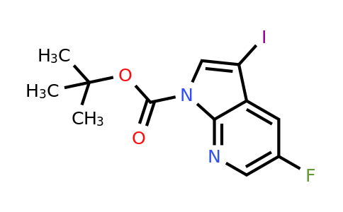 CAS 928653-78-5 | 5-Fluoro-3-iodo-pyrrolo[2,3-B]pyridine-1-carboxylic acid tert-butyl ester