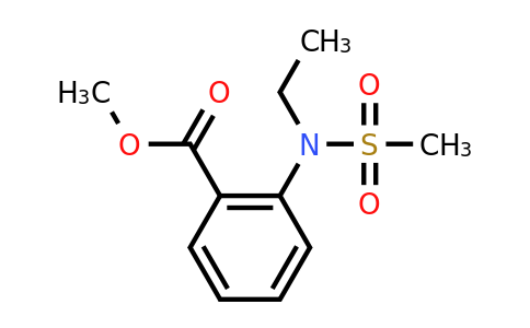 CAS 928708-57-0 | Methyl 2-(N-ethylmethanesulfonamido)benzoate
