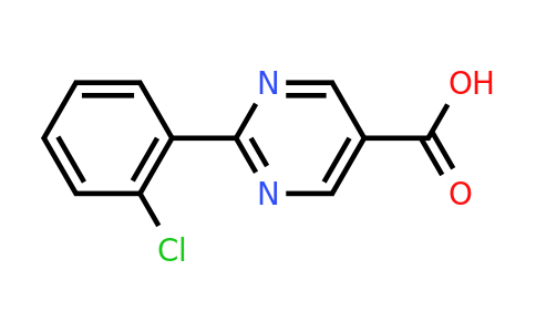 CAS 928712-83-8 | 2-(2-Chlorophenyl)pyrimidine-5-carboxylic acid