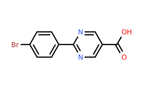 CAS 928713-94-4 | 2-(4-Bromophenyl)pyrimidine-5-carboxylic acid