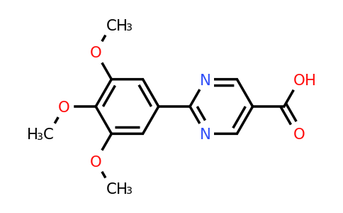 CAS 928714-18-5 | 2-(3,4,5-Trimethoxyphenyl)pyrimidine-5-carboxylic acid