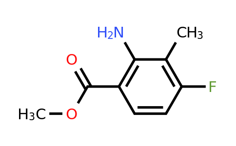 CAS 928839-58-1 | methyl 2-amino-4-fluoro-3-methylbenzoate