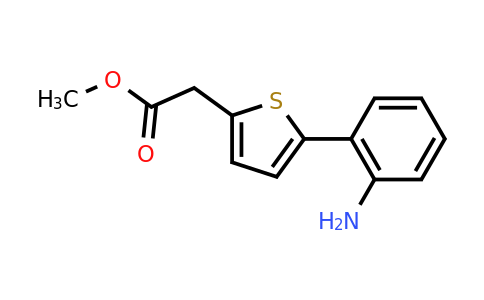 CAS 928846-98-4 | [5-(2-Amino-phenyl)-thiophen-2-yl]-acetic acid methyl ester
