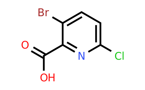 CAS 929000-66-8 | 3-bromo-6-chloropyridine-2-carboxylic acid