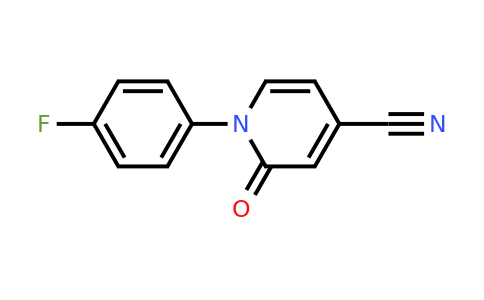 CAS 929000-78-2 | 1-(4-Fluorophenyl)-2-oxo-1,2-dihydropyridine-4-carbonitrile