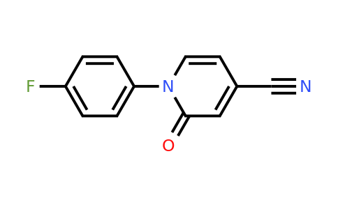 1-(4-Fluorophenyl)-2-oxo-1,2-dihydropyridine-4-carbonitrile