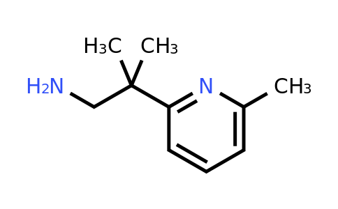 CAS 929021-99-8 | 2-Methyl-2-(6-methylpyridin-2-YL)propan-1-amine