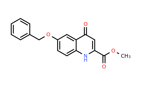 CAS 929028-73-9 | Methyl 6-(benzyloxy)-4-oxo-1,4-dihydroquinoline-2-carboxylate