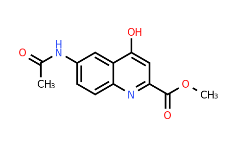 CAS 929028-74-0 | Methyl 6-acetamido-4-hydroxyquinoline-2-carboxylate