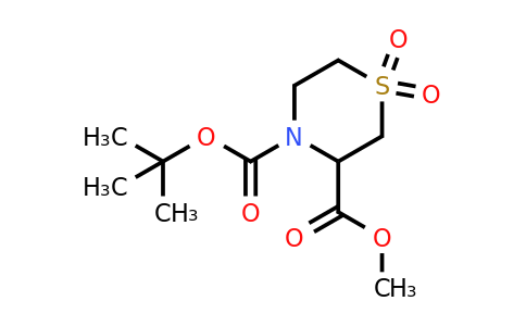 CAS 929047-22-3 | 4-tert-butyl 3-methyl 1,1-dioxo-1lambda6-thiomorpholine-3,4-dicarboxylate