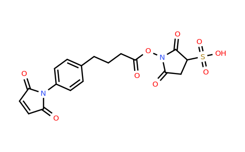CAS 92921-26-1 | 1-((4-(4-(2,5-Dioxo-2,5-dihydro-1H-pyrrol-1-yl)phenyl)butanoyl)oxy)-2,5-dioxopyrrolidine-3-sulfonic acid