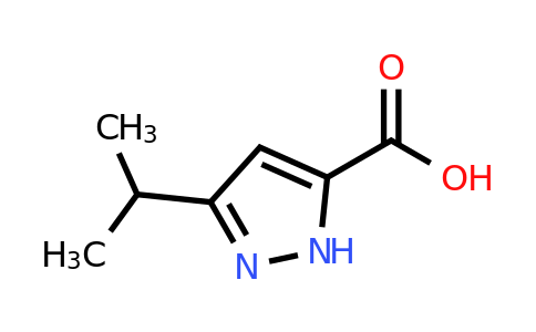 CAS 92933-47-6 | 5-Isopropyl-2H-pyrazole-3-carboxylic acid