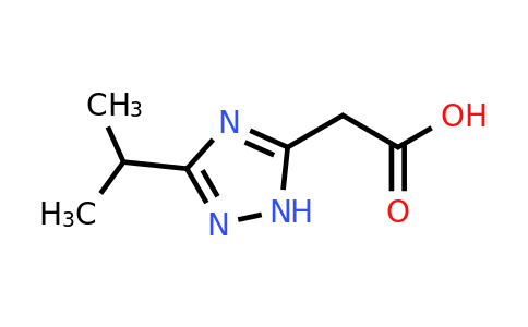 CAS 929339-46-8 | 2-[3-(propan-2-yl)-1H-1,2,4-triazol-5-yl]acetic acid