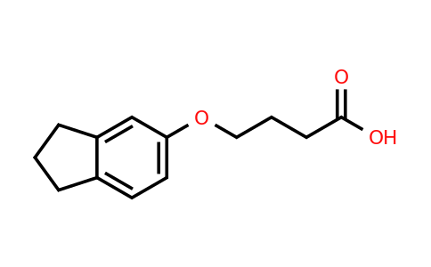 CAS 929341-05-9 | 4-(2,3-dihydro-1H-inden-5-yloxy)butanoic acid