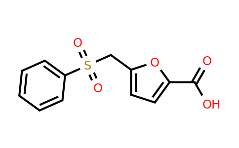 CAS 92959-89-2 | 5-[(benzenesulfonyl)methyl]furan-2-carboxylic acid
