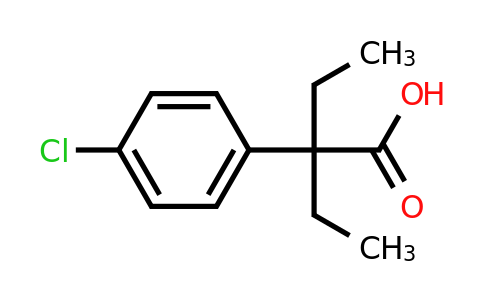 CAS 92960-29-7 | 2-(4-Chlorophenyl)-2-ethylbutanoic acid