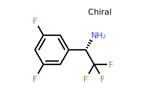 CAS 929804-90-0 | (1S)-1-(3,5-Difluorophenyl)-2,2,2-trifluoroethylamine
