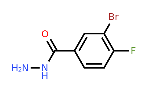 CAS 929884-90-2 | 3-Bromo-4-fluorobenzohydrazide