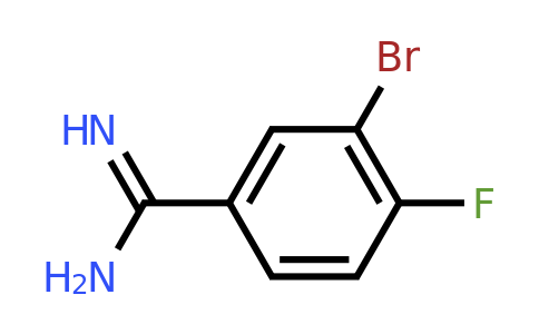 CAS 929960-29-2 | 3-Bromo-4-fluoro-benzamidine