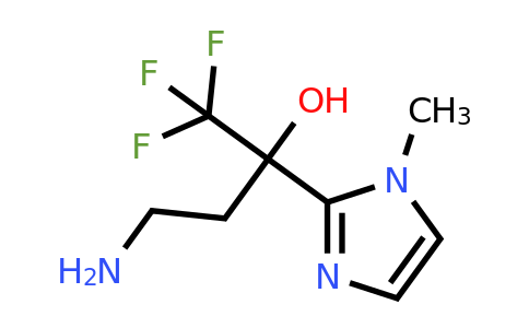 CAS 929971-55-1 | 4-Amino-1,1,1-trifluoro-2-(1-methyl-1H-imidazol-2-yl)butan-2-ol