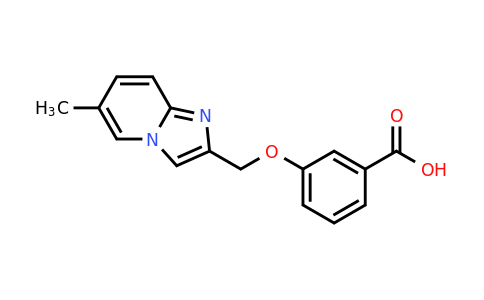 CAS 929971-61-9 | 3-({6-methylimidazo[1,2-a]pyridin-2-yl}methoxy)benzoic acid