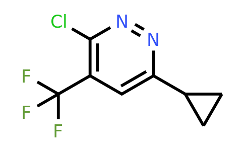 CAS 929971-87-9 | 3-Chloro-6-cyclopropyl-4-(trifluoromethyl)pyridazine