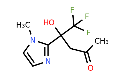 CAS 930414-73-6 | 5,5,5-Trifluoro-4-hydroxy-4-(1-methyl-1H-imidazol-2-yl)pentan-2-one