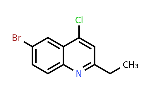 CAS 930570-40-4 | 6-Bromo-4-chloro-2-ethylquinoline