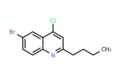 CAS 930570-46-0 | 6-Bromo-4-chloro-2-butylquinoline
