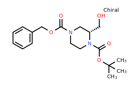 CAS 930782-89-1 | (R)-4-Benzyl 1-tert-butyl 2-(hydroxymethyl)piperazine-1,4-dicarboxylate