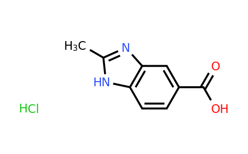 CAS 93089-86-2 | 2-methyl-1H-1,3-benzodiazole-5-carboxylic acid hydrochloride