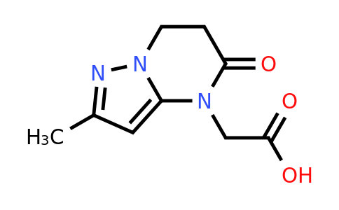 CAS 931346-52-0 | 2-{2-methyl-5-oxo-4H,5H,6H,7H-pyrazolo[1,5-a]pyrimidin-4-yl}acetic acid