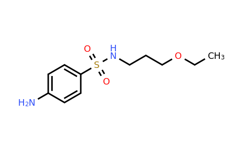 CAS 931374-67-3 | 4-Amino-N-(3-ethoxypropyl)benzenesulfonamide