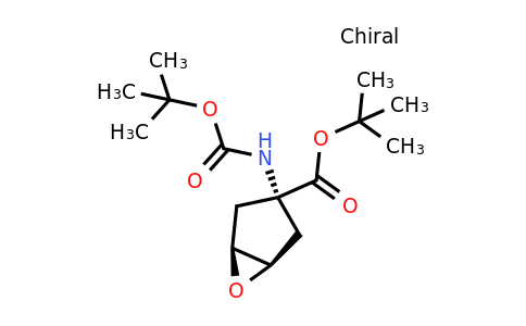 CAS 931396-15-5 | tert-butyl rel-(1R,3s,5S)-3-((tert-butoxycarbonyl)amino)-6-oxabicyclo[3.1.0]hexane-3-carboxylate