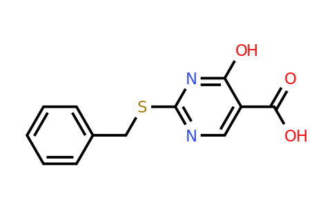 CAS 93185-33-2 | 2-(Benzylthio)-4-hydroxypyrimidine-5-carboxylic acid