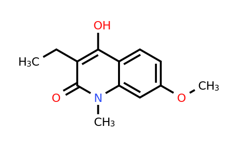 CAS 93187-93-0 | 3-Ethyl-4-hydroxy-7-methoxy-1-methylquinolin-2(1H)-one
