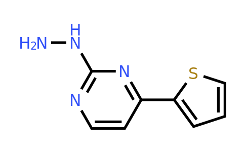 CAS 931998-09-3 | 2-Hydrazinyl-4-(thiophen-2-yl)pyrimidine