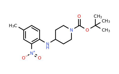 CAS 932034-82-7 | tert-Butyl 4-((4-methyl-2-nitrophenyl)amino)piperidine-1-carboxylate