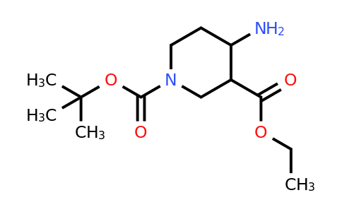 CAS 932035-01-3 | 1-Tert-butyl 3-ethyl 4-aminopiperidine-1,3-dicarboxylate