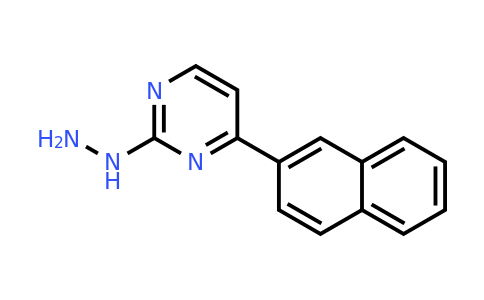 CAS 932240-75-0 | 2-Hydrazinyl-4-(naphthalen-2-yl)pyrimidine