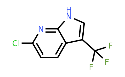 CAS 932406-36-5 | 6-Chloro-3-(trifluoromethyl)-1H-pyrrolo[2,3-B]pyridine