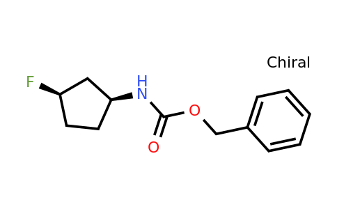 CAS 932706-26-8 | Benzyl ((1S,3R)-3-fluorocyclopentyl)carbamate