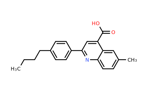 CAS 932841-17-3 | 2-(4-Butylphenyl)-6-methylquinoline-4-carboxylic acid