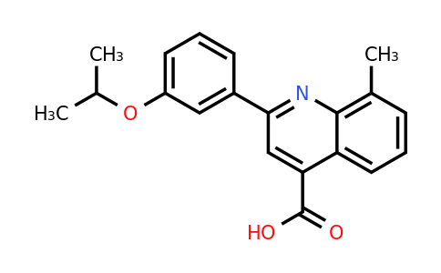 CAS 932841-21-9 | 2-(3-Isopropoxyphenyl)-8-methylquinoline-4-carboxylic acid