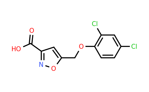 CAS 932894-91-2 | 5-[(2,4-dichlorophenoxy)methyl]-1,2-oxazole-3-carboxylic acid