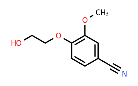 CAS 932909-10-9 | 4-(2-hydroxyethoxy)-3-methoxybenzonitrile