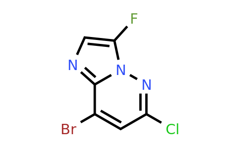 CAS 933035-36-0 | 8-bromo-6-chloro-3-fluoroimidazo[1,2-b]pyridazine