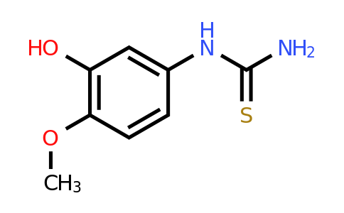 CAS 933045-62-6 | 1-(3-Hydroxy-4-methoxyphenyl)thiourea